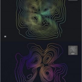 Topographic Map Photoshop Brushes Free Download