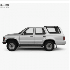 Toyota 4Runner 1992 3D model