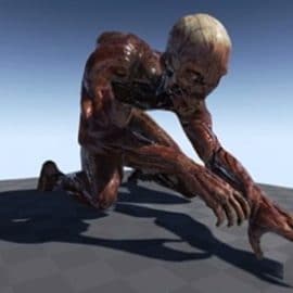 Unreal Engine Marketplace T-Pose Zombie Pack