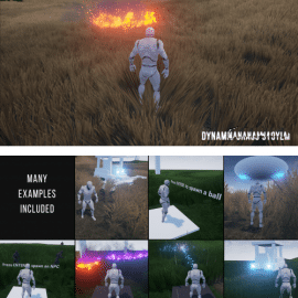 Unreal Engine Marketplace – UE4 Dynamic Grass System 4.25