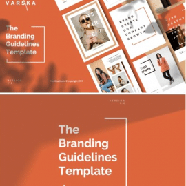 Varska Powerpoint Brand Guidelines Template Free Download