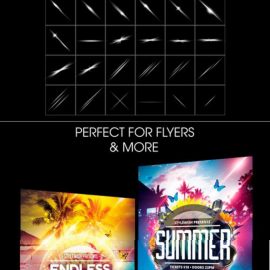 180+ Lens Flare Brushes for Photoshop Free Download