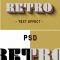 3D Retro Text Effect 353716494 Free Download