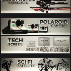 3D Tech Pack for Cinema 4D – 15 3D Models