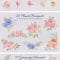 76 Flower and Floral Watercolor Clipart 4000586 Free Download