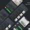 Apartment Rental App UI Kit Dark Mode PSD Download