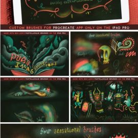 CM 961593 Procreate Pastellesque Brushes Free Download