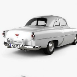 Chevrolet 210 Club Coupe 1953 3D model Free Download