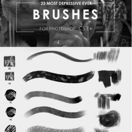 Digital Painting & Faces Brushes for Photoshop Free Download