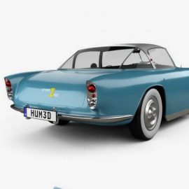 Dodge Zeder Z 250 1953 3D model Free Download