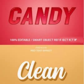 Editable text effect Free Download