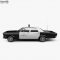 Ford Galaxie 500 Police 1966 3D model