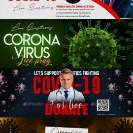 GraphicRiver Covid 19 Facebook Cover 26497082 Free Download