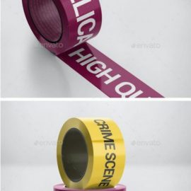 GraphicRiver Duct Tape Mock-up 24542823 Free Download