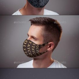 GraphicRiver Face Mask Mock up 27534854 Free Download