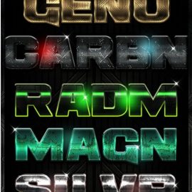 GraphicRiver Metal Photoshop Text Effects 26266957 Free Download