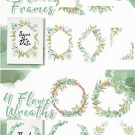 Greenery Leaf Watercolor Illustration 3962162 Free Download