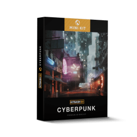 Kitbash3D Mini Kit Cyberpunk Free Download