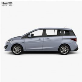 Mazda 5 2011 3D model Free Download