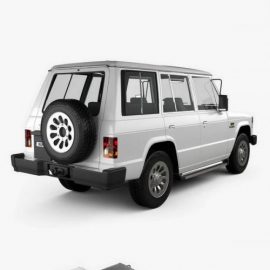 Mitsubishi Pajero Wagon 1983 3D model