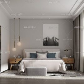 Modern Style Bedroom 442 Free Download