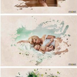 Mothers Day Watercolor Masks Template 4053769 Free Download