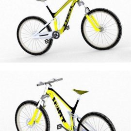 Mount Bike 3D Model Free Download