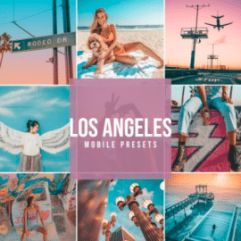 CreativeMarket – Mobile Lightroom Preset LOS ANGELES 5070136