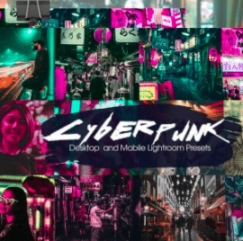 CreativeMarket – Cyberpunk Lightroom Presets 5199220