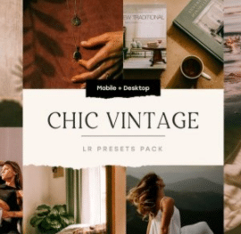 CreativeMarket – 4 Chic Lightroom Presets 5186923