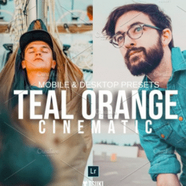 CreativeMarket – TEAL ORANGE CINEMATIC Presets 5122809