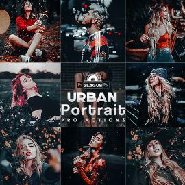 GraphicRiver – Urban Portrait Photoshop Actions 27473122