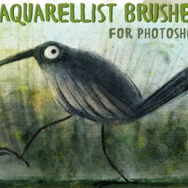 The Aquarellist Brushes (PS CS6+) Free Download