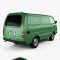 Toyota Hiace Panel Van 1977 3D model