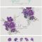 Watercolor Violet Rose Clipart Collection 4086622 Free Download