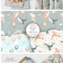 Watercolor Whale Patterns 4033177 Free Download