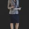 Business Woman Standing 3d model Free Download