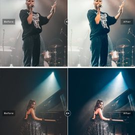 Concert Mobile & Desktop Lightroom Presets Free Download