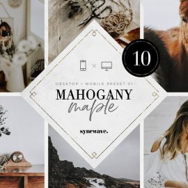 CreativeMarket – Mahogany & Maple Lightroom Presets 5251100