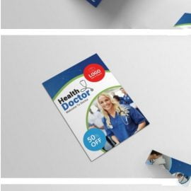 CreativeMarket Medical Bifold Brochure 4554212 Free Download