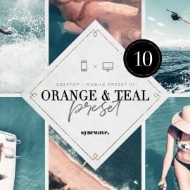 CreativeMarket – Orange & Teal Lightroom Presets 5251801