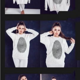 CreativeMarket Sweatshirt Mock-Up Set 4667065 Free Download