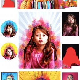 CreativeMarket Vector Pop Art Photoshop Action 5210140 Free Download