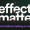 Effect Matte v1.3 for After Effects Free Download