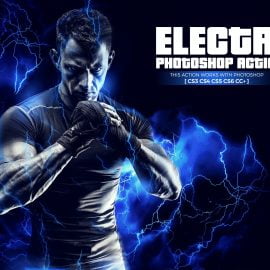 Electric 2 Photoshop Action