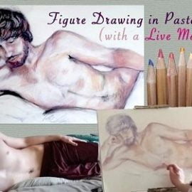 Figure Drawing in Pastel Pencils (With a Live Model) Free Download