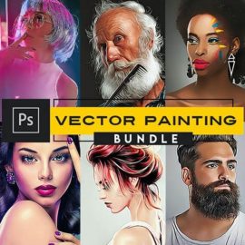 GraphicRiver – Vector Painting Photoshop Actions 27982210