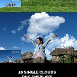 GraphicRiver – 50 Single Clouds Photo Overlays 27028119 Free Download