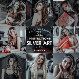 GraphicRiver – Silver – Modern Portrait Actions 26583400