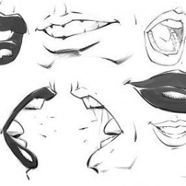 How to Draw Comic Style Mouths – Step by Step Free Download